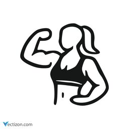 Bodybuilder Basic Icon