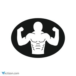 Bodybuilder Design Icon