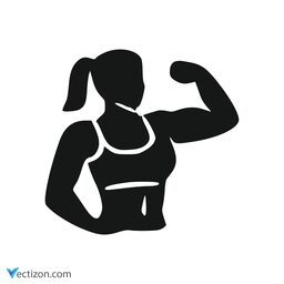 Bodybuilder Flat Icon