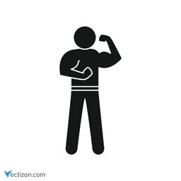 Bodybuilder Simple Icon