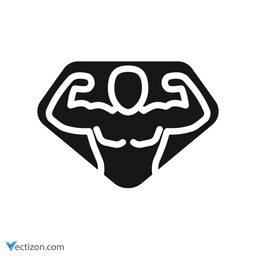Bodybuilder Web Icon