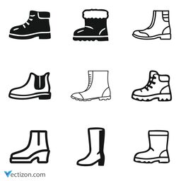 Boots Set Icon