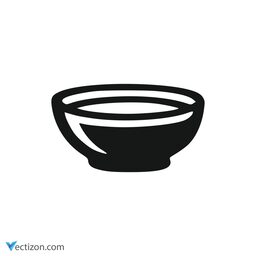 Bowl Glyph Icon