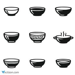 Bowl Set Icon