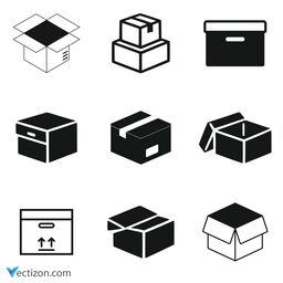 Box Set SVG Icon