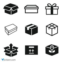Box Set Vector Icon