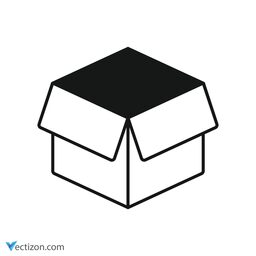 Box Vector Symbol icon