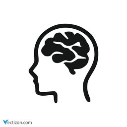 Brain Line Element icon