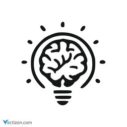 Brain Vector Element icon