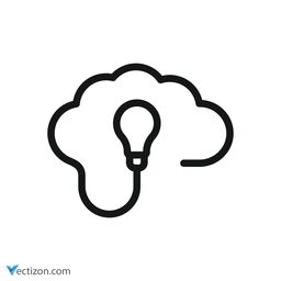 Brain Vector Symbol icon