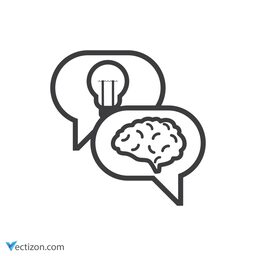 Brainstorming Outline Icon