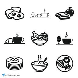 Breakfast Set Icon