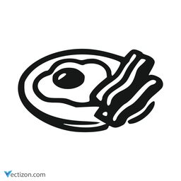 Breakfast Solid Icon
