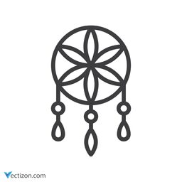 Brooch Glyph Icon
