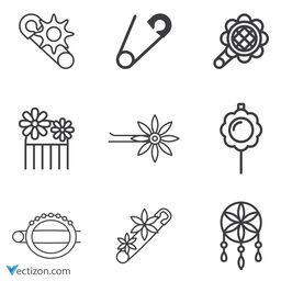 Brooch Set Icon