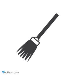 Broom Minimal Icon