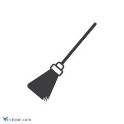 Broom Vector Icon
