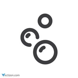 Bubbles Outline Icon
