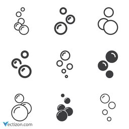 Bubbles Set Icon