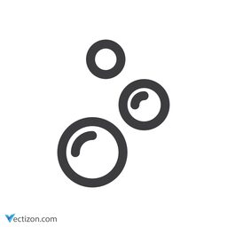 Bubbles Vector Icon