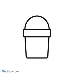 Bucket Minimal Icon