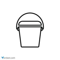 Bucket Simple Icon