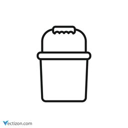 Bucket Solid Icon
