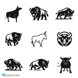 Buffalo Set Icon