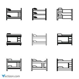 Bunk Set Icon