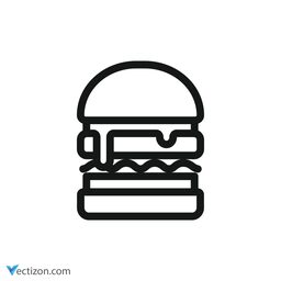 Burger Simple Icon
