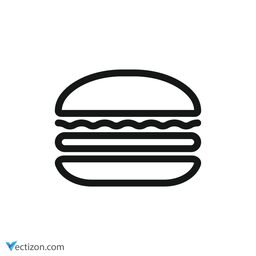 Burger Vector Icon
