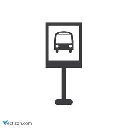 Bus Stop SVG Icon