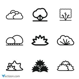 Bush Set Icon