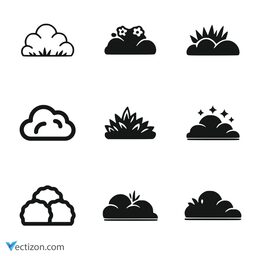 Bush Set SVG Icon