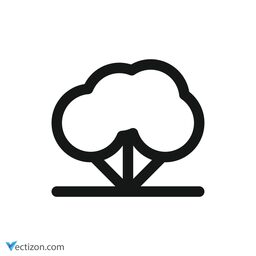 Bush Vector Icon