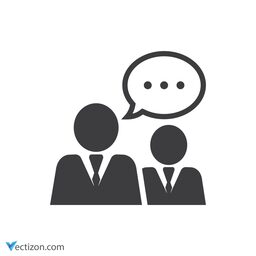 Business Meeting Glyph Icon