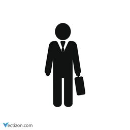 Businessman Glyph Icon