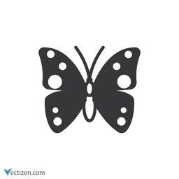 Butterfly Line Icon