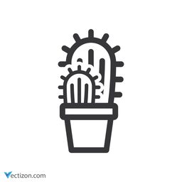 Cactus SVG Icon