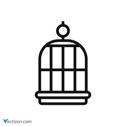 Cage Flat Icon