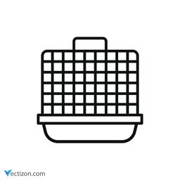 Cage Line Icon