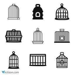 Cage Set SVG Icon
