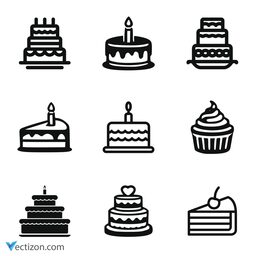 Cake Set Icon