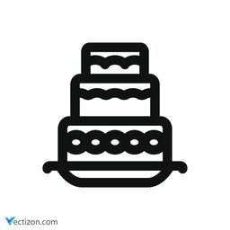 Cake Vector Icon