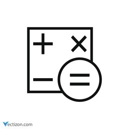 Calculator Glyph Icon