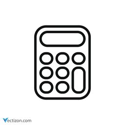 Calculator Modern Icon
