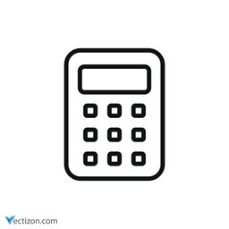 Calculator Outline Icon