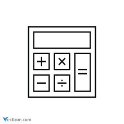 Calculator SVG Icon