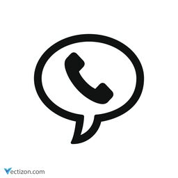 Call Outline Symbol icon