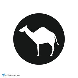 Camel Line Icon